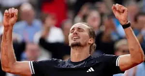 New Roland Garros champion 2026: Alexander Zverev to be crowned.