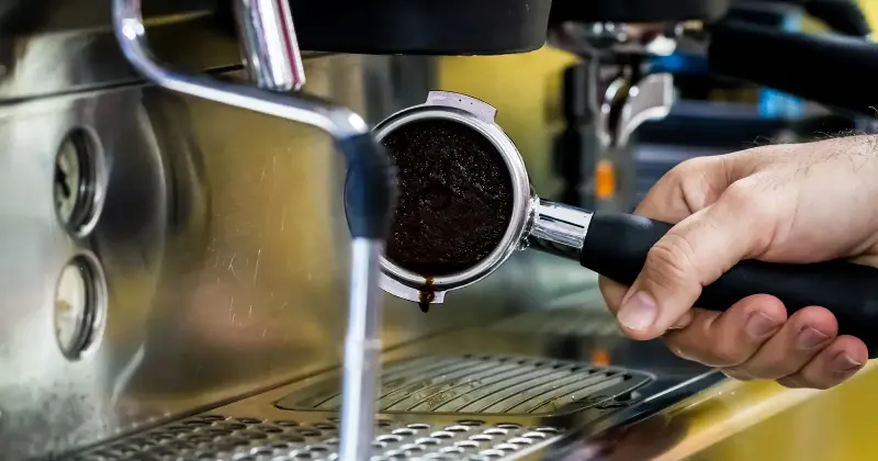 A British firm collected used coffee grounds from cafés and other businesses, dried them and pressed them into fire logs; each log contained the grounds from about 25 cups of coffee and was said to burn about 20% hotter and longer than kiln-dried wood