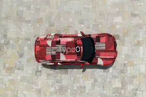 Jaguar reveals more camouflaged photos of the Type 01 ahead of its official unveiling this year