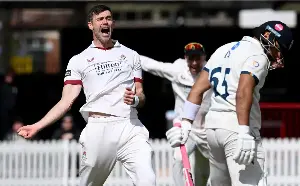 James Anderson inspires Lancashire triumph