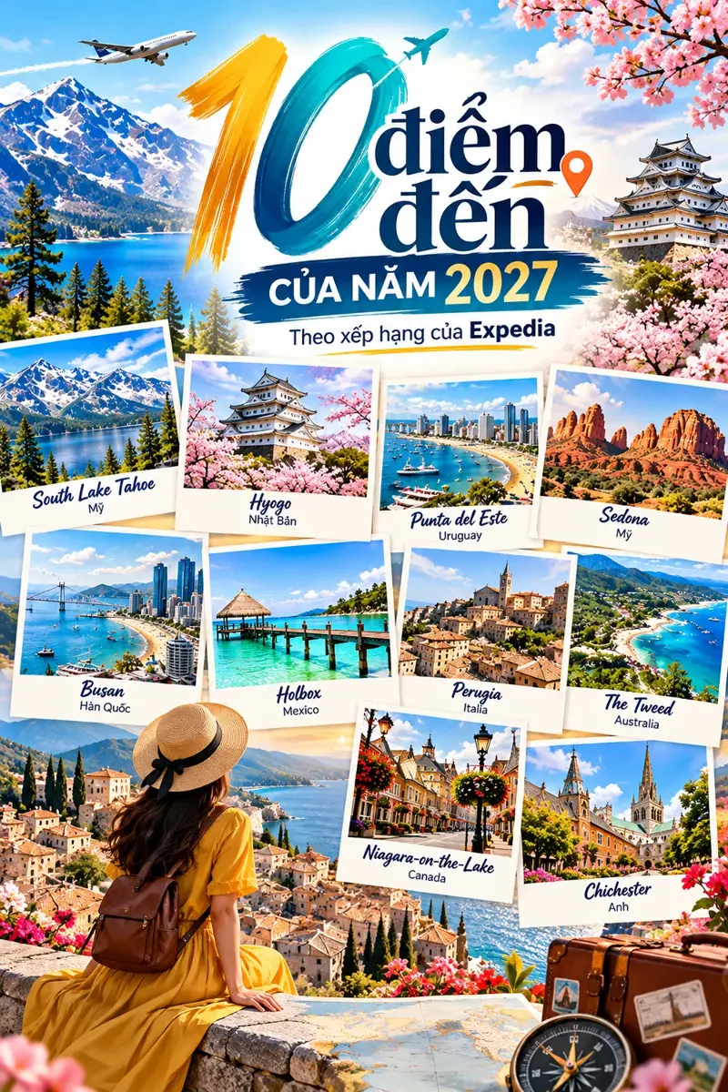Top 10 destinations for 2027, according to Expedia rankings - image 1