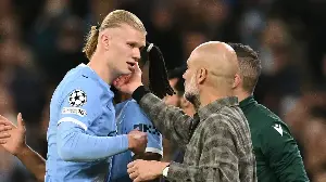 Pep Guardiola issues injury update on Erling Haaland after scare in Champions League ahead of Carabao Cup final