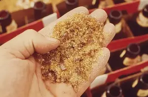 Recycling glass in highway construction