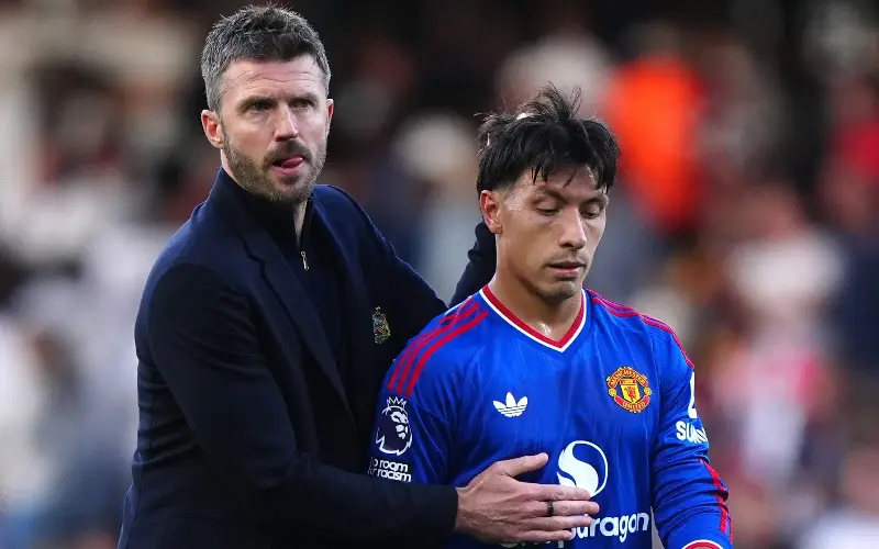 Lisandro Martinez’s recent comments have intensified the spotlight on Manchester United and Michael Carrick - PA/Bradley Collyer