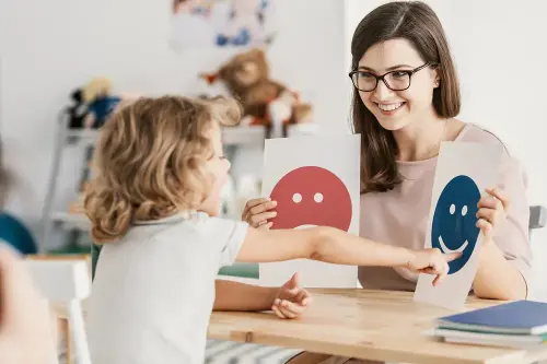 Speech therapy can help children with autism spectrum disorder.