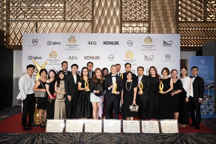 CapitaLand Development receives 7 awards at PropertyGuru Vietnam - Photo 1.