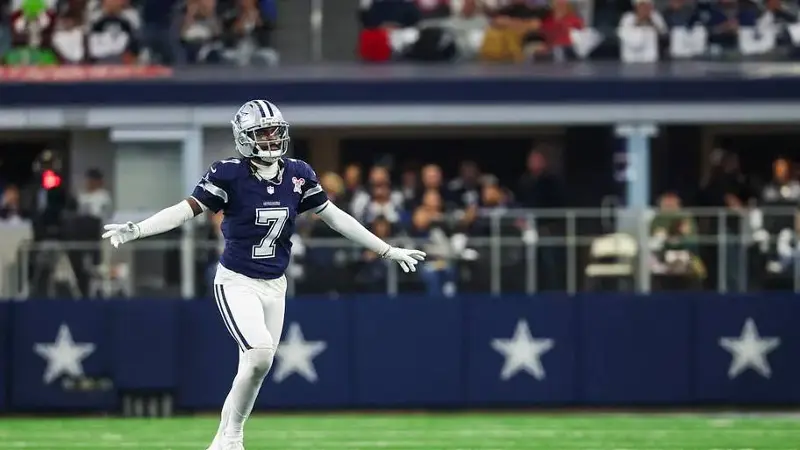 Dallas Cowboys cornerback Trevon Diggs