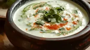 Make This Refreshing Green Mango Raita With Curd And Herbs For Everyday Summer Meals