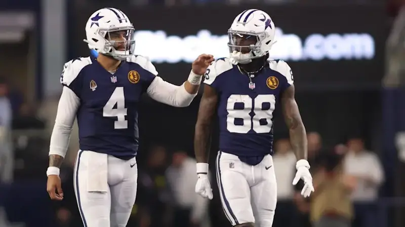 Dak Prescott and CeeDee Lam