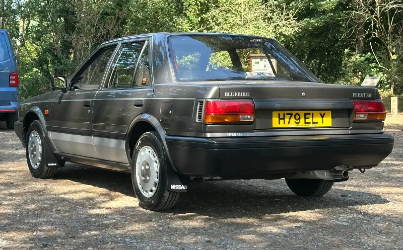 This 1990 Nissan Bluebird is owned by Nissan enthusiasts father and son Ricky and Ravi Rall