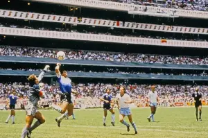 Diego Maradona’s "Hand of God" soccer ball sells for huge sum at auction