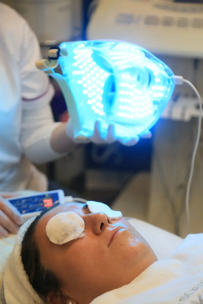 Different wavelengths of light support different skin concerns. 