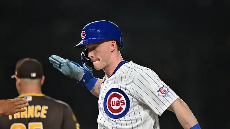 Chicago Cubs center fielder Pete Crow-Armstrong