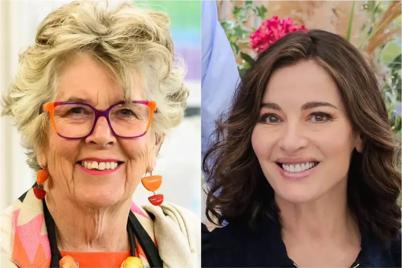 Nigella Lawson (right) replaced Dame Prue Leith on ‘The Great British Bake Off’ this year (Getty/Channel 4)