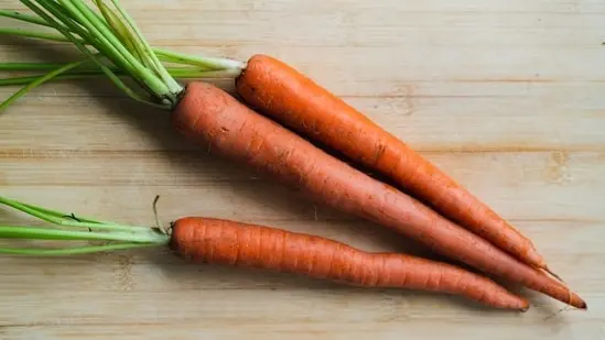  Carrots contain beta-carotene which help to protect retinal health. 