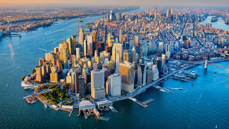 New York Cityscape Aerial