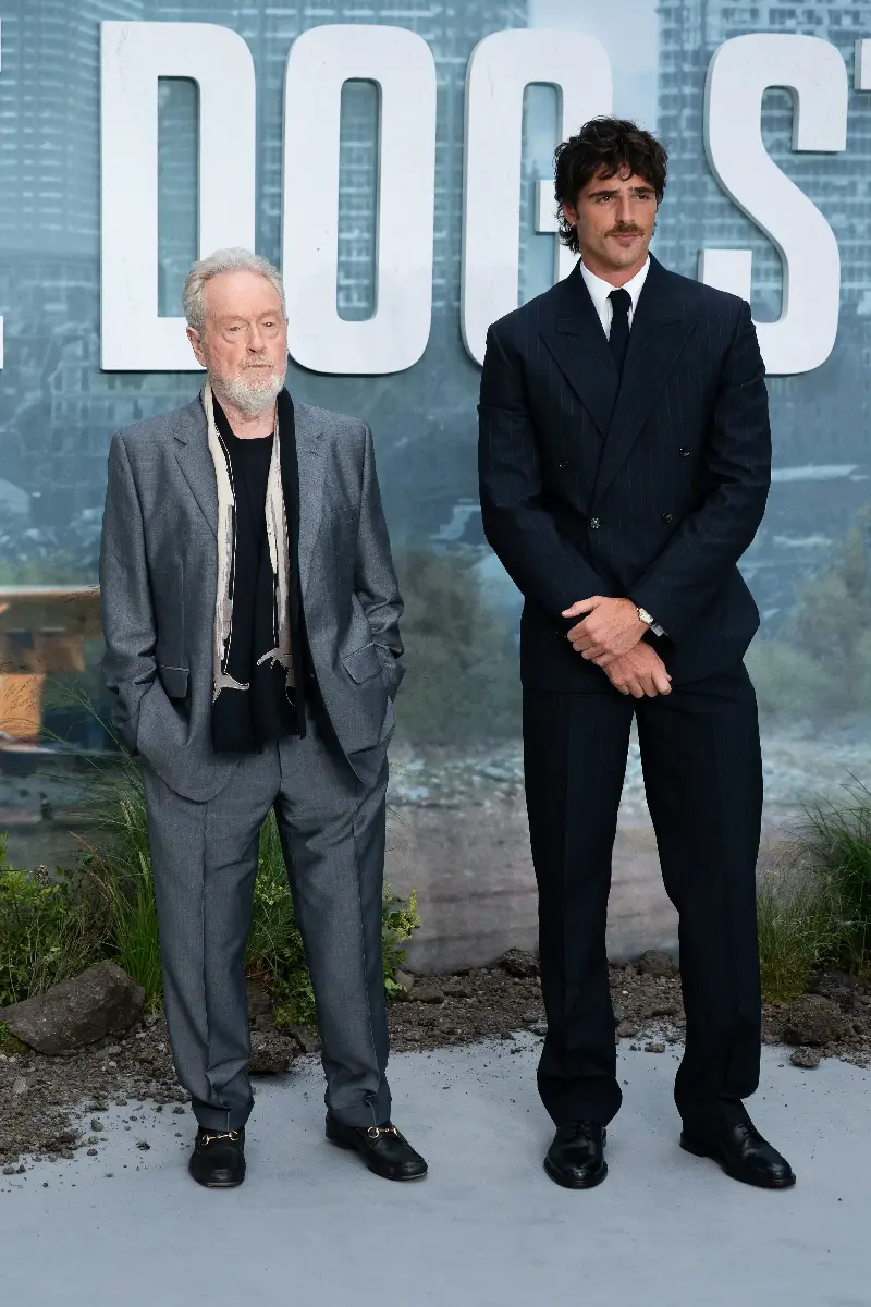 Jacob Elordi has heaped praise on Sir Ridley Scott (Getty)