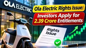 Ola Electric rights issue opens today: Who are the investors applying for 2.39 crore entitlements? Check details