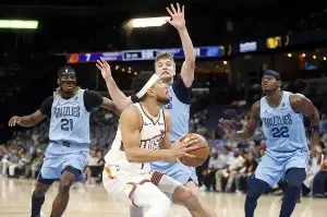 NBA: Suns take control in 4th to roll over Grizzlies