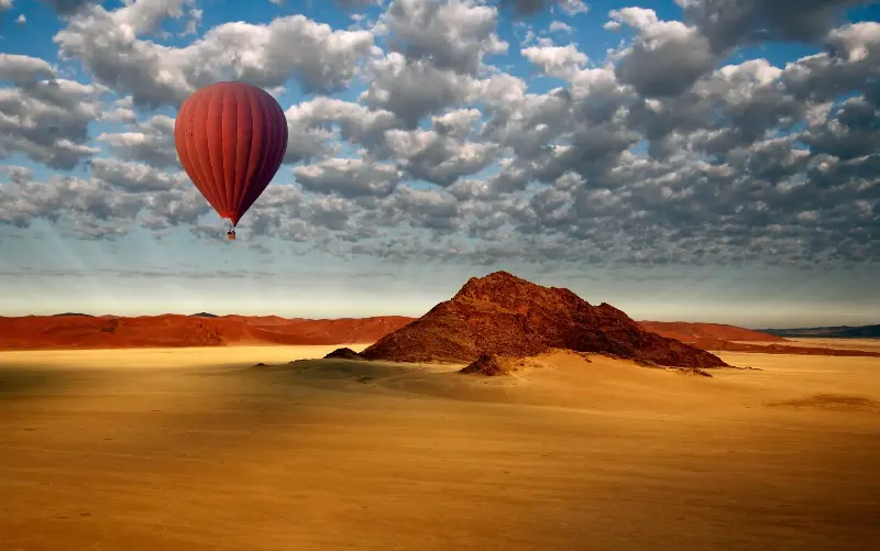 There’s nothing quite like absorbing breathtaking aerial views in the Namib Desert - iStockphoto