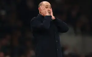 The six pictures which show Tottenham are in complete disarray