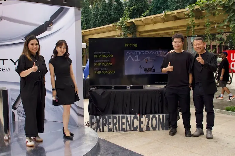 From left: Elaine Ocampo (operations manager), KC Cruz (country marketing lead), Jeffrey Mao (sales director), and Henry Hsu (principal consultant)