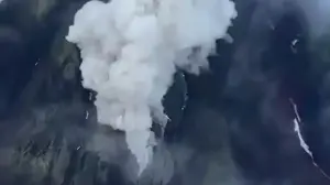Watch: For first time in 600 years, dormant volcano erupts in Kamchatka after earthquake; Russia lifts tsunami warning
