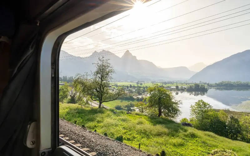 Our writer awoke to a glorious sunny day in Switzerland
