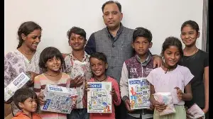 A Gurugram man shaping future of 60 children
