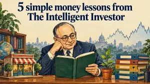 5 simple money lessons from The Intelligent Investor by Benjamin Graham: Market moods, picking stocks and more