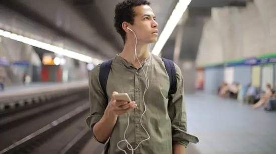 You can try listening to podcast instead of watching the visual content all the time. 