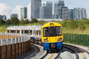 Driver injured as train hits buffers derailing at major London station