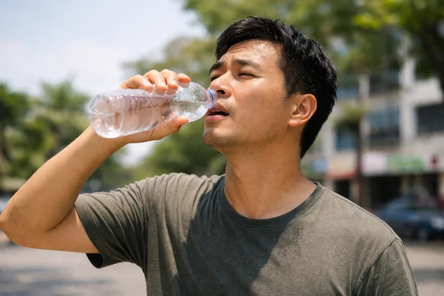 Bác sĩ: Nắng nóng có thể âm thầm gây tổn thương thận nếu uống nước sai cách - Ảnh 1.