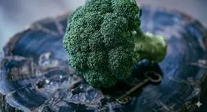 Processing broccoli in this way can destroy valuable active ingredients.