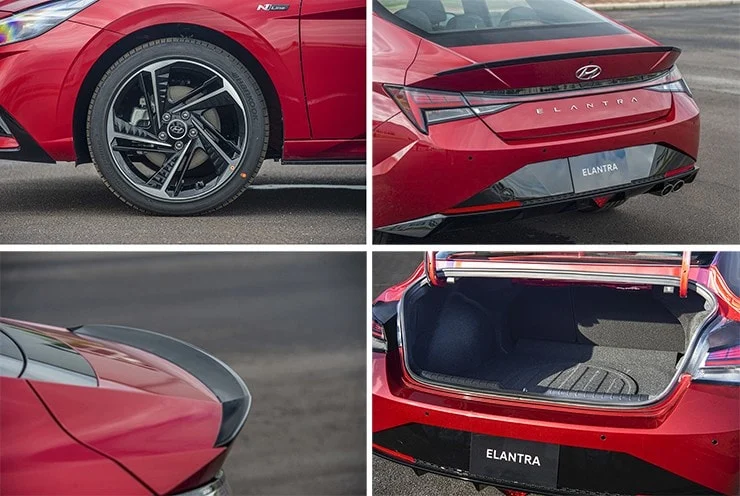 Side view of the 2026 Hyundai Elantra.