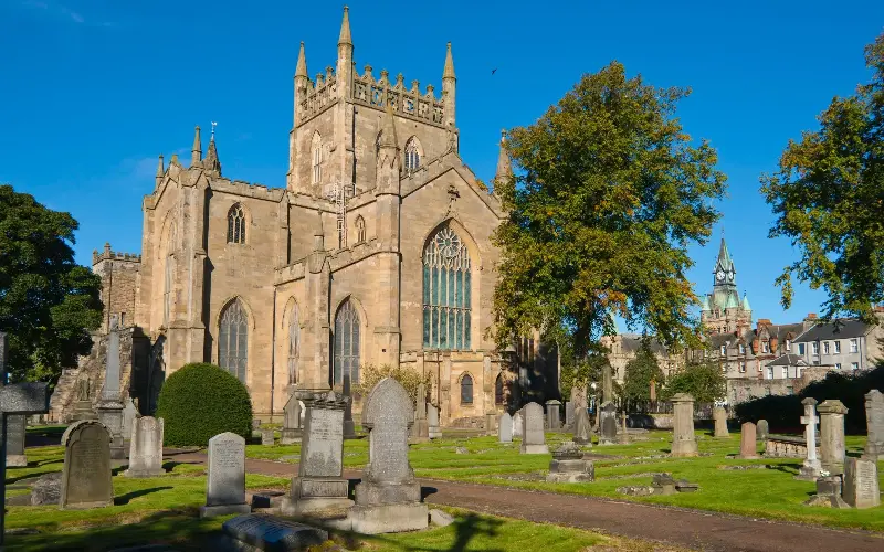 Dunfermline Abbey became the burial place for several Scottish monarchs - Dennis Barnes