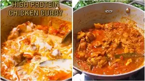 High-protein chicken curry: Try this nutritionist-approved recipe with a creamy paneer gravy for added boost of protein