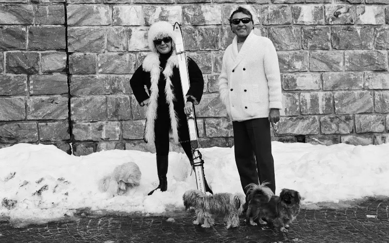 Elizabeth Taylor and Richard Burton were avid skiers - the late actress had owned a home in Gstaad - Sygma/James Andanson