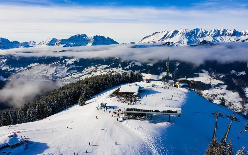 Megève was once popular with the likes of Brigitte Bardot and Jean Cocteau - getty