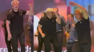 Watch: Nvidia's Jensen Huang dances with employees at company event, internet calls him 'Legendary CEO'