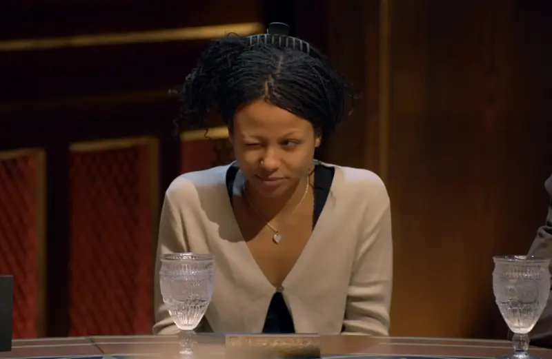 Myha’la was one of the first stars eliminated from ‘Celebrity Traitors’ (BBC)