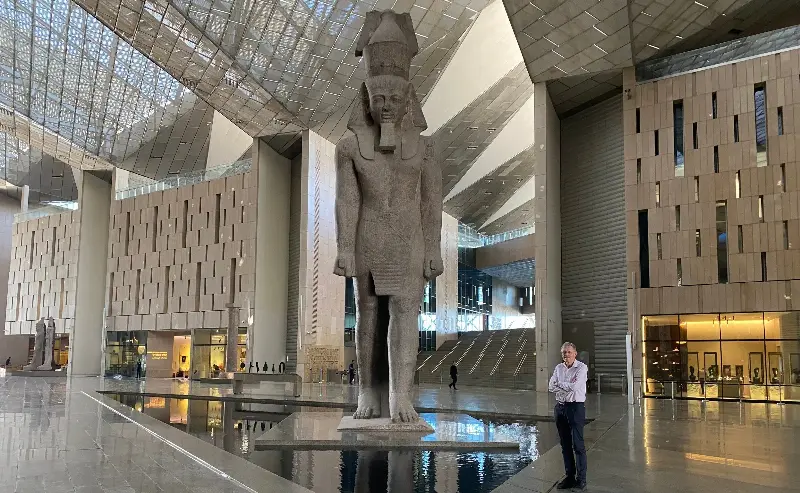 The Grand Egyptian Museum has opened recently in Cairo - Charlotte Hindle