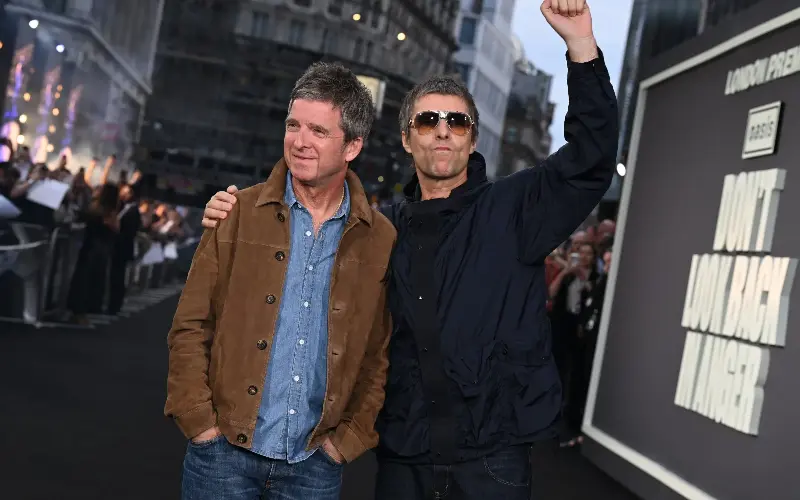 The Gallagher brothers at the UK premiere of their comeback film Oasis: Don’t Look Back in Anger - Jeff Spicer/Getty Images for the Walt Disney Company