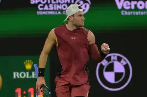 Jack Draper stuns Novak Djokovic to reach Indian Wells quarter-finals