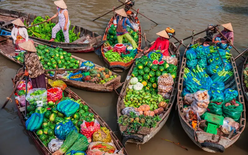 Eye-opening sights such as floating markets make Vietnam ideal for family adventures - Hadynyah/E+