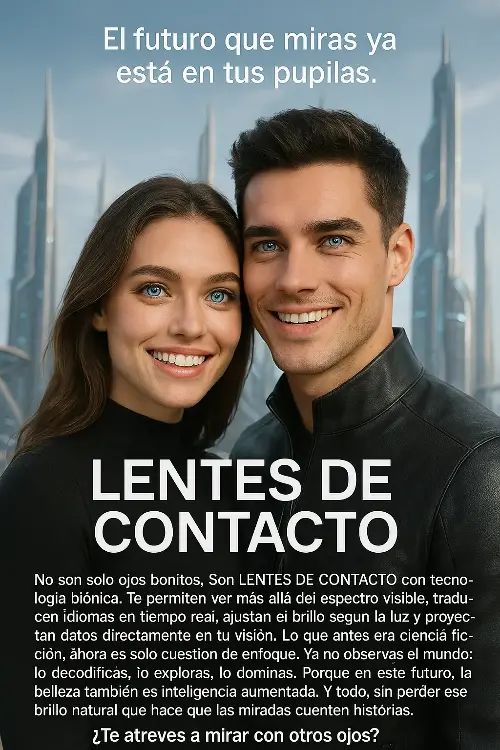 ¿Sueñan las LENTES DE CONTACTO con un ojo biónico? 5 ¿Sueñan las LENTES DE CONTACTO con un ojo biónico? 5