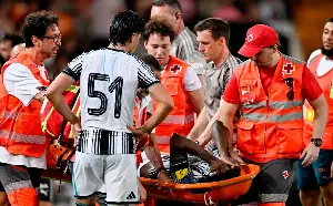 Watch: Anthony Elanga caught in horror tackle