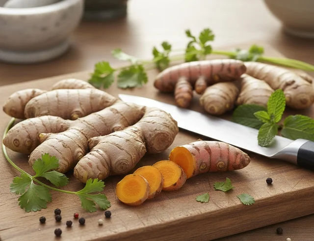 Nghệ và gừng: Loại nào tốt cho tiêu hóa và miễn dịch hơn? - Ảnh 1.