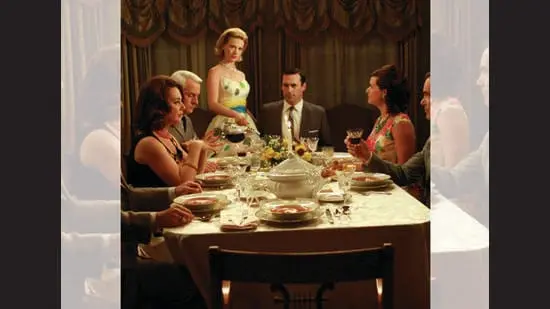 Mad Men’s Betty Draper flirts to her advantage and even picks up a psychology degree. Queen.
