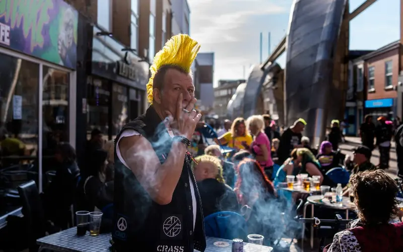 Blackpool is home to the UK’s biggest annual punk gathering, the Rebellion Festival - Christopher Furlong/Getty Images